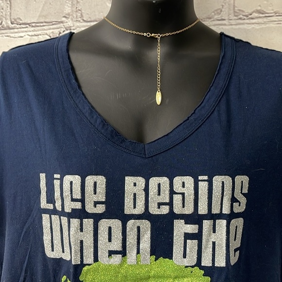 Lady 12 football T-shirt 3XL - Picture 3 of 5